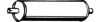 HANOG 3194901401 Middle Silencer